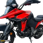 Defensas con sliders y jabones V'strom 250 sx